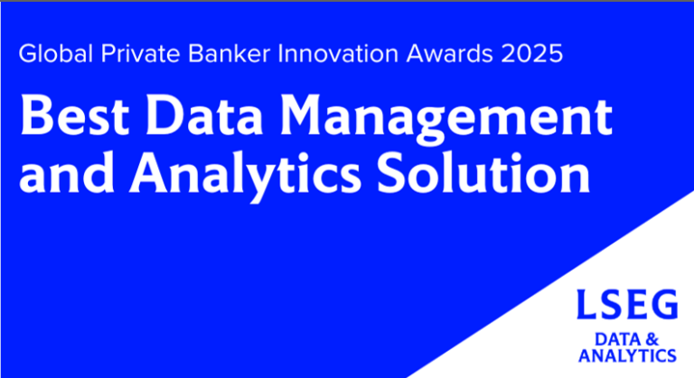 Global private bank innovation Awards 2025 Best Data Management and Analytics Solution