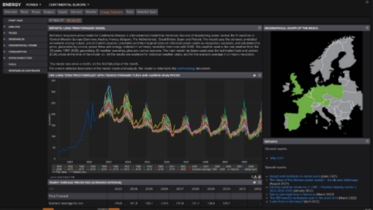 Keep on top of the energy transition with data on renewable and conventional power, including capture prices.