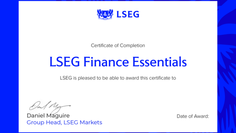 Image showing Finance Essentials Certification